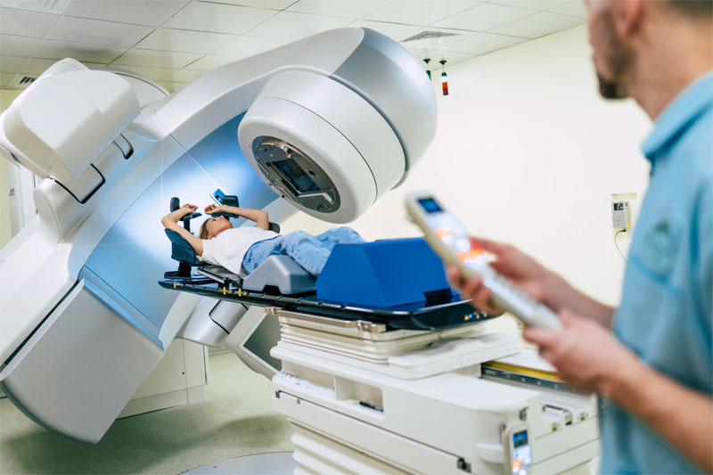 slewing ring in Oncology equipment for radiation therapy