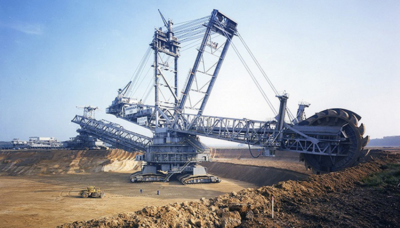 slewing ring in Bucket Wheel Excavator